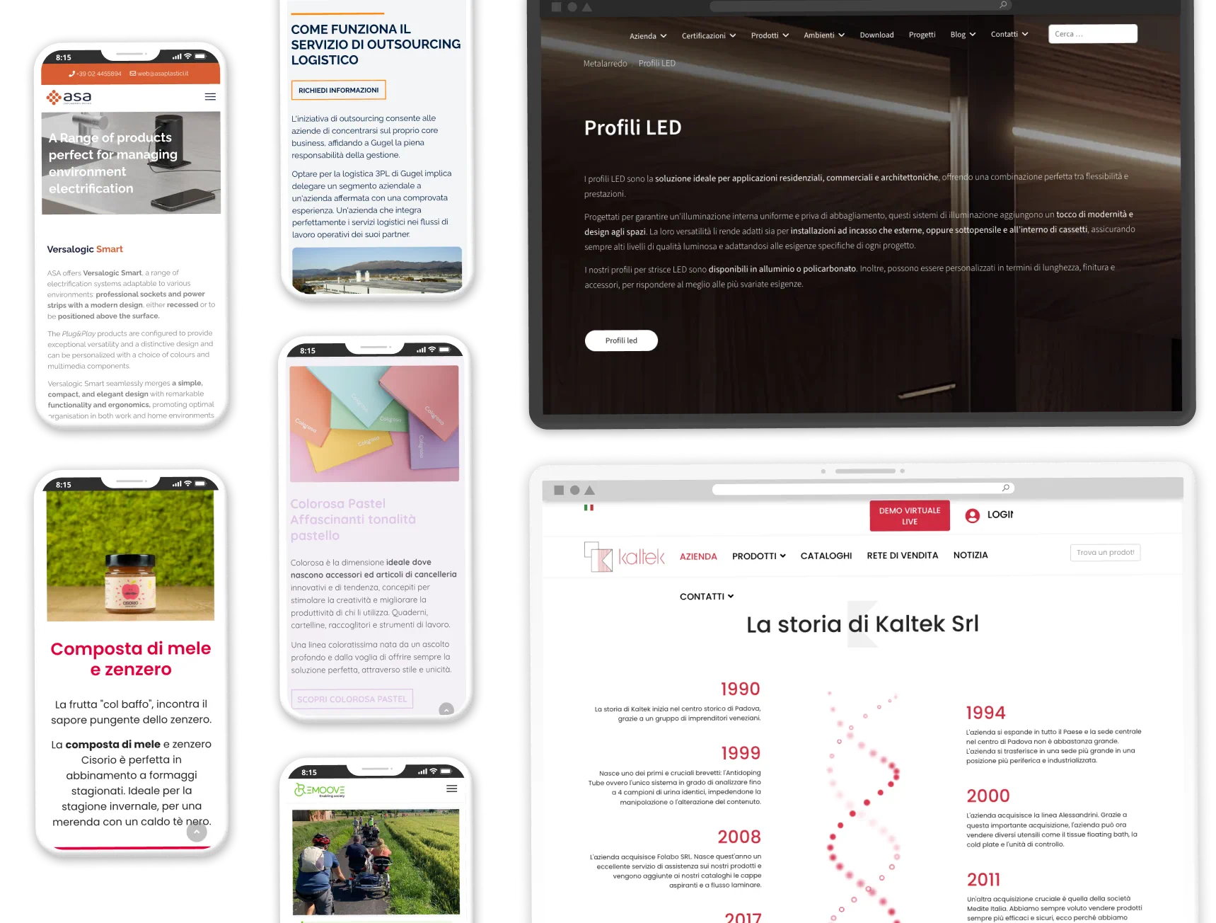 Siti Web facili da navigare e Mobile Friendl